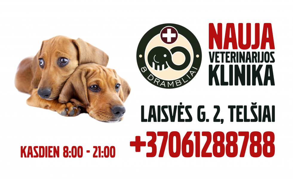 Į Telšius įžengia „8 Drambliai” veterinarijos klinika!!